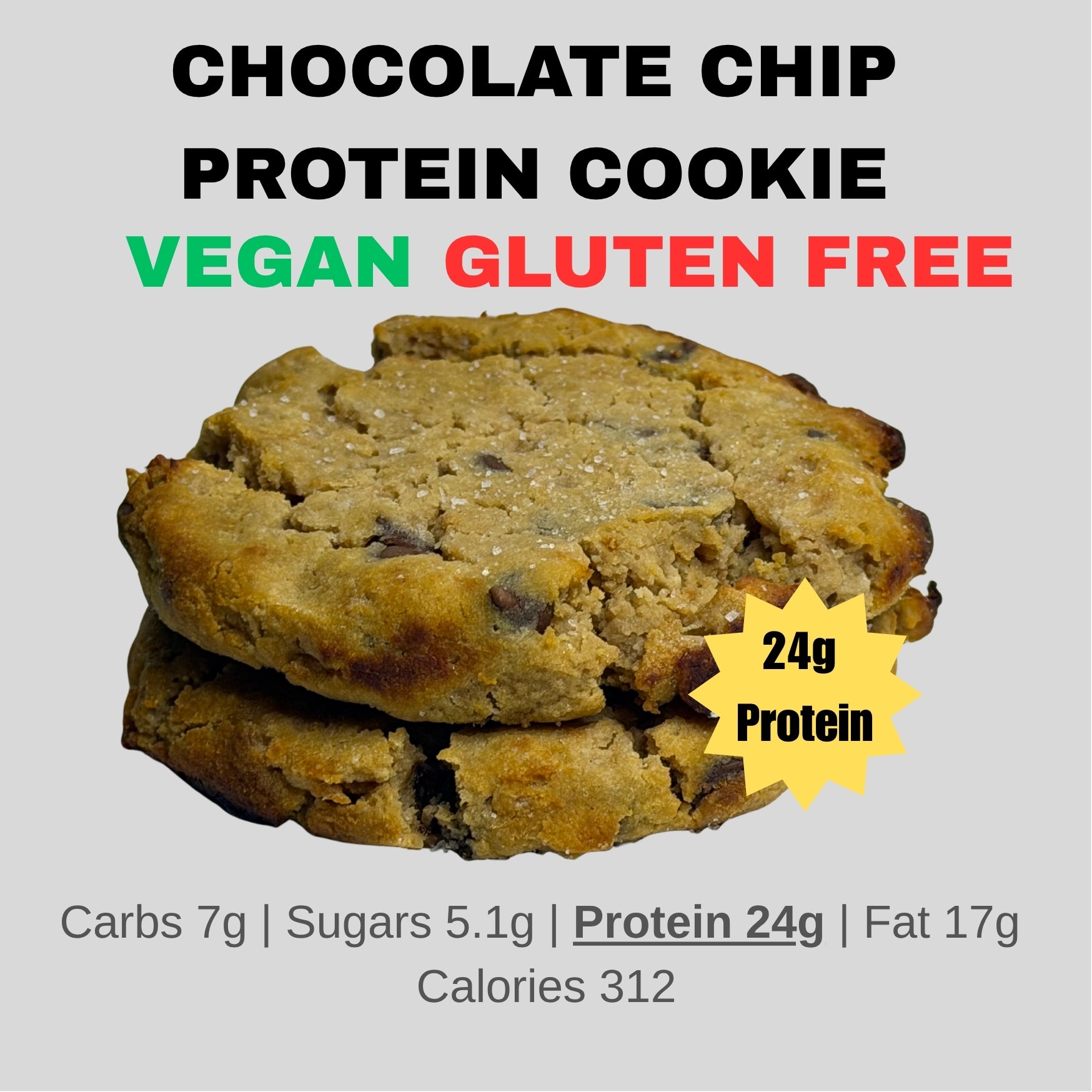 Protein Cookies - 10 Pack
